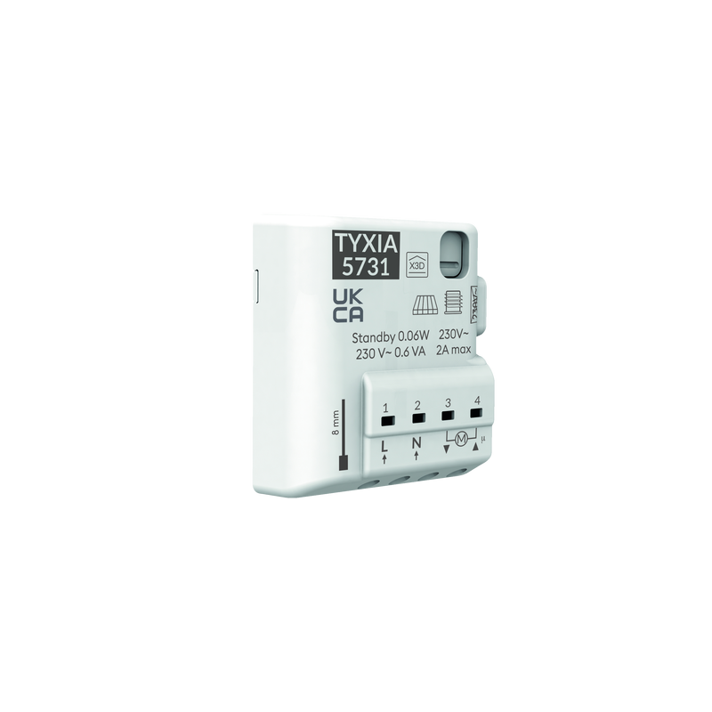 Delta dore 6351412 tyxia 5731 ricevitore radio x3d per tende e tapparelle - comando salita/discesa 230 v. Delta dore 6351412 tyxia 5731 ricevitore radio x3d per tende e tapparelle - comando salita/discesa 230 v.