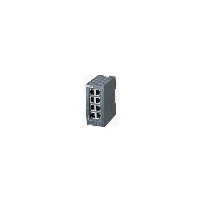 Switch ethernet industriale non gestito 5 porte rj45 10/100 mbit/s 24v