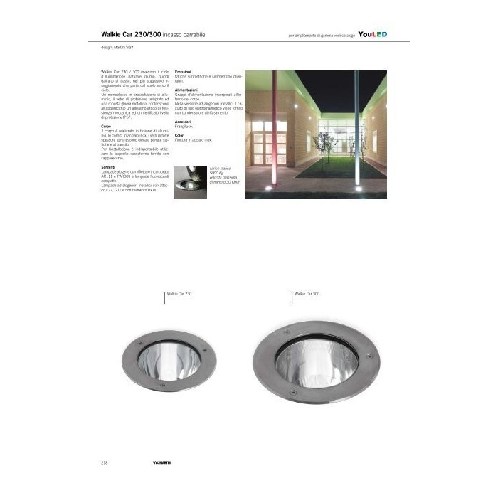 Walkie car230*1x26w tc-t 230v ghiera acc