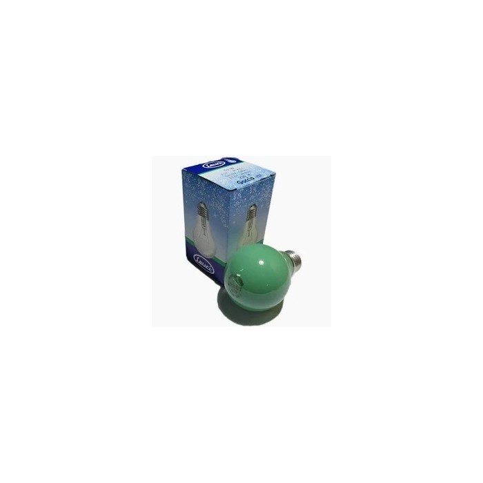 Es 230v 60w e27 goccia norm c.verde