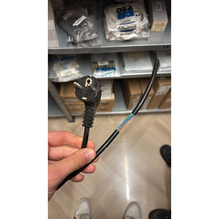 Cable thickness sp.schuko 90 3x1 h05vv-f mt.1.5 black