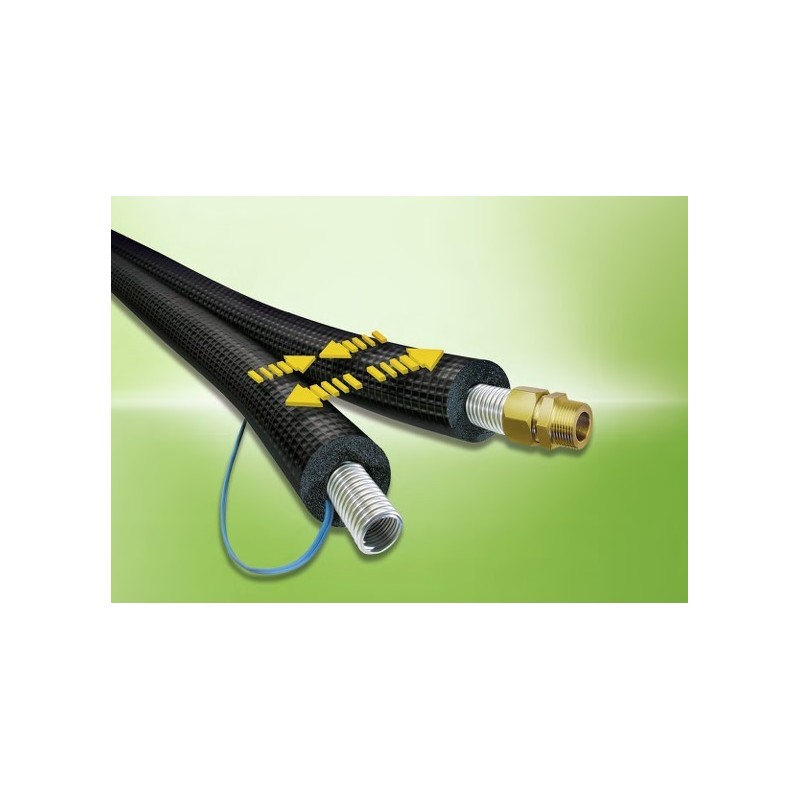 Armaflex so-dv-14x16/e10 duosolar va 14 mm pre-isolato 10 m dn16 - tubo solare resistente uv Armaflex so-dv-14x16/e10 duosolar va 14 mm pre-isolato 10 m dn16 - tubo solare resistente uv