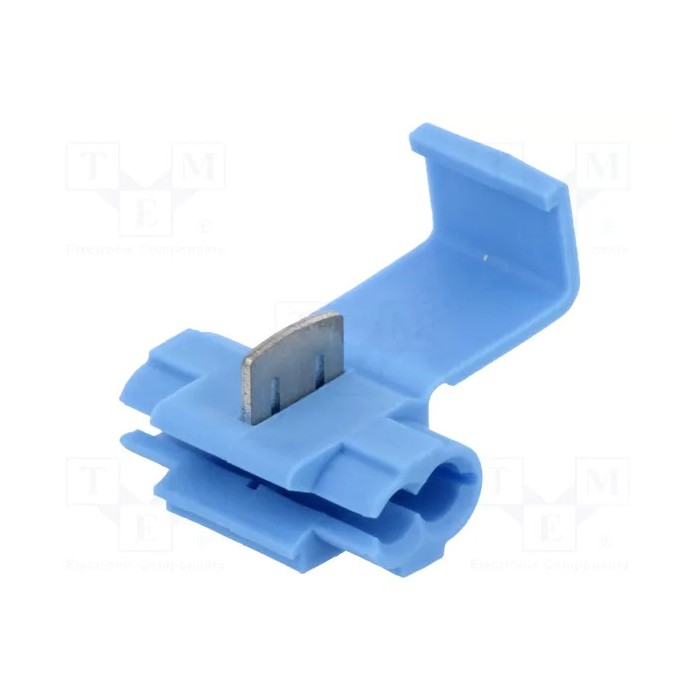 Confezione 100 pz - scotchlok 560 connettore idc auto-spelante derivazione rapida 600 v 105 °c blu