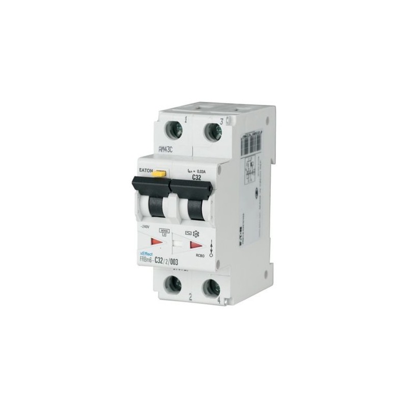 Frbm6-c40/2/03-a interruttore differenziale magnetotermico 40 a 300 ma 2 poli curva c Frbm6-c40/2/03-a interruttore differenziale magnetotermico 40 a 300 ma 2 poli curva c