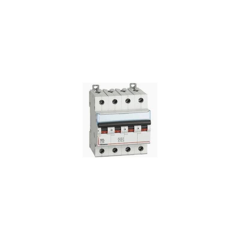 Interruttore magnetotermico 4p c20 4.5ka 4m Interruttore magnetotermico 4p c20 4.5ka 4m