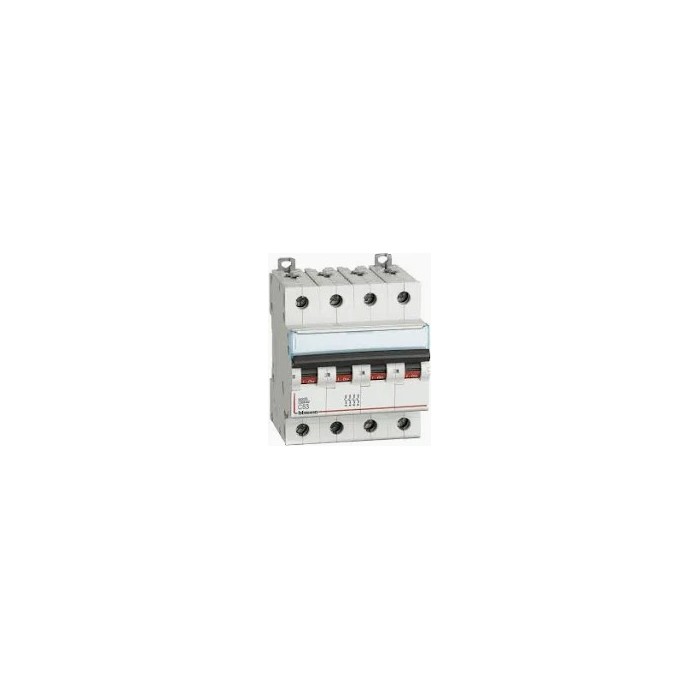 Btdin60 - interruttore magnetotermico 4p curva c - in. 63a - icn. 6ka - vn. 400 vac - 4 moduli