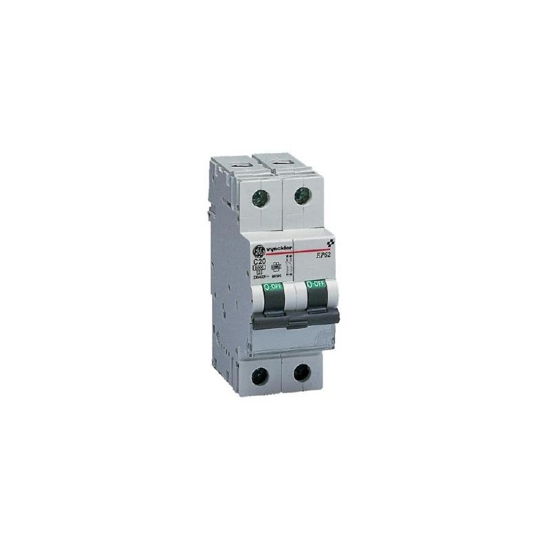 Ep62 c32 interruttore magnetotermico 2p 32 a curva c 6 ka Ep62 c32 interruttore magnetotermico 2p 32 a curva c 6 ka