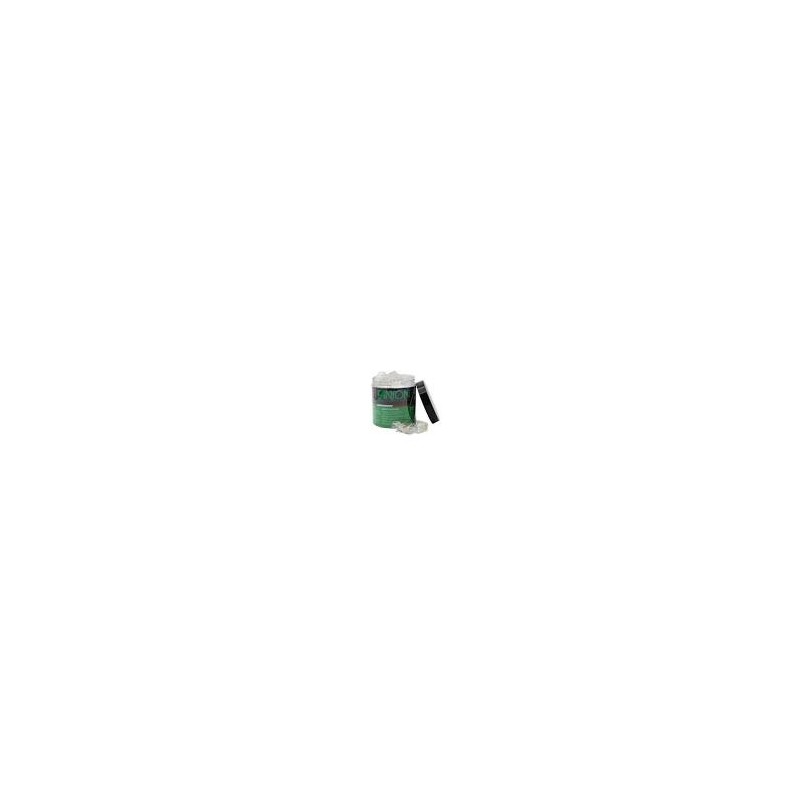 Kit 50 plug rj45 cat.5e utp passanti con 10 copriplug Kit 50 plug rj45 cat.5e utp passanti con 10 copriplug