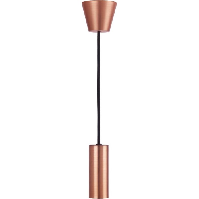 Sospensione sylcone copper e27 05w max rame