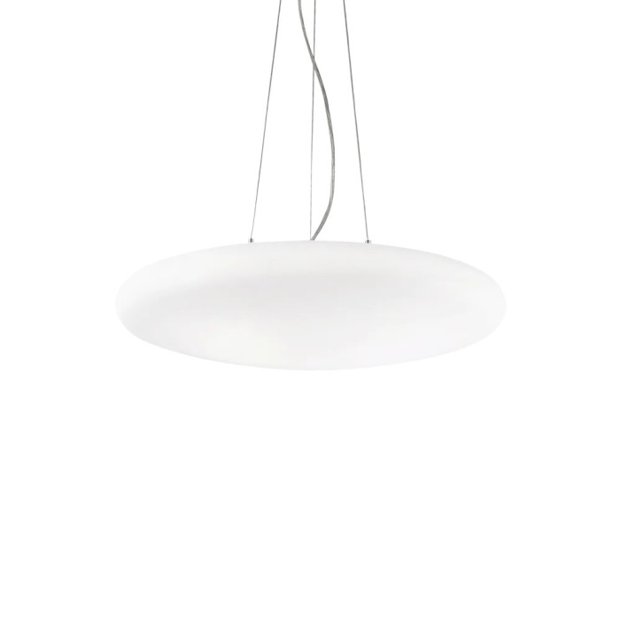 Smarties sp3 d50 sospensione diam.50 vetro b.co 3x60w e27