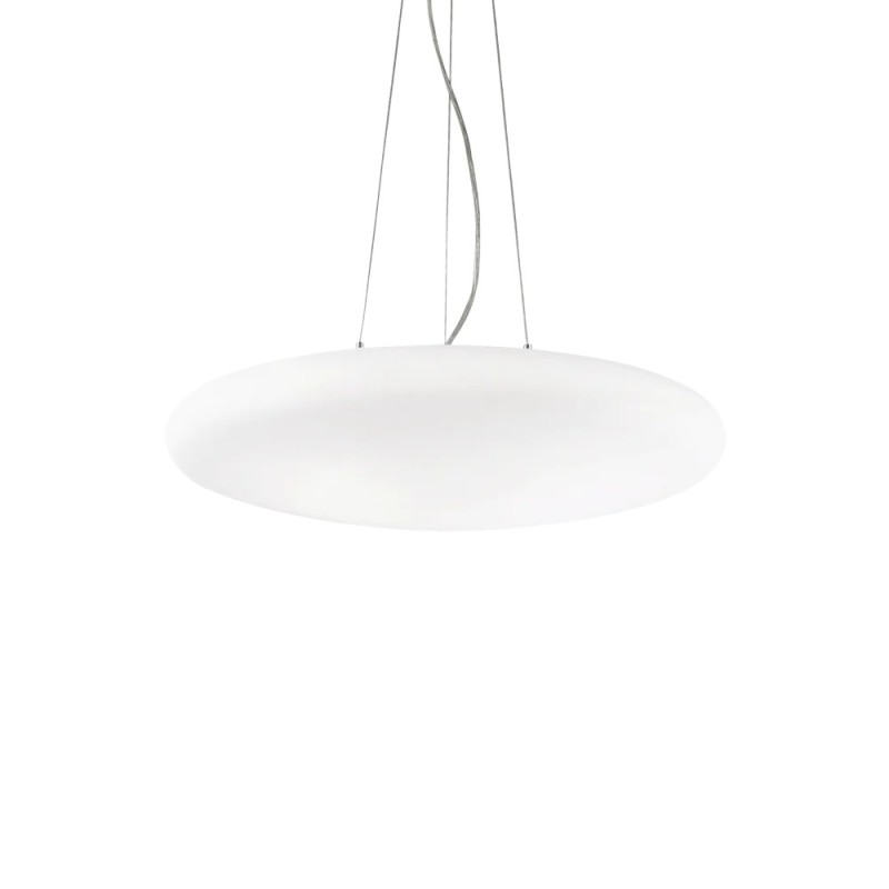 Smarties sp3 d50 sospensione diam.50 vetro b.co 3x60w e27 Smarties sp3 d50 sospensione diam.50 vetro b.co 3x60w e27