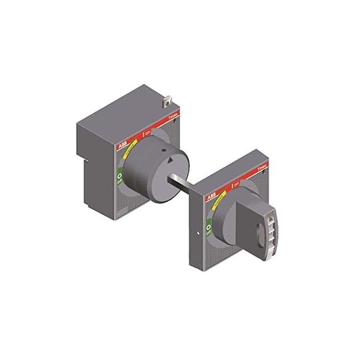 Normal rotary handle control with padlock block on switch t1-t2-t3