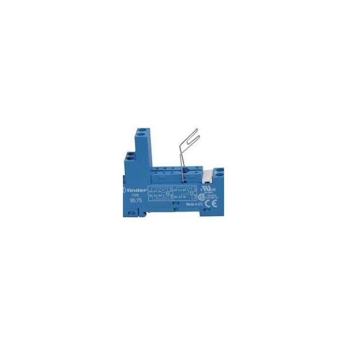 Zoccolo 8 poli din-rail/parete per relÈ serie 40/44 250 v 10 a