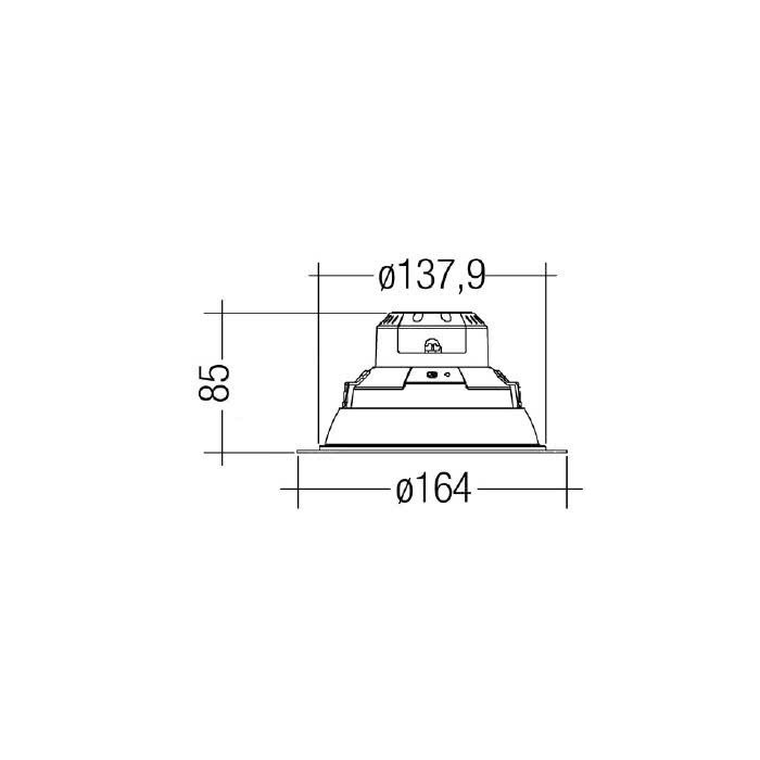 Loop xl 23w 4000k 2000lm   bi