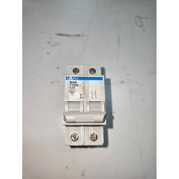 Sarel 71232 interruttore magnetotermico 1p+n caratteristica c 32 a 6 ka 230/400 v ac montaggio din-rail