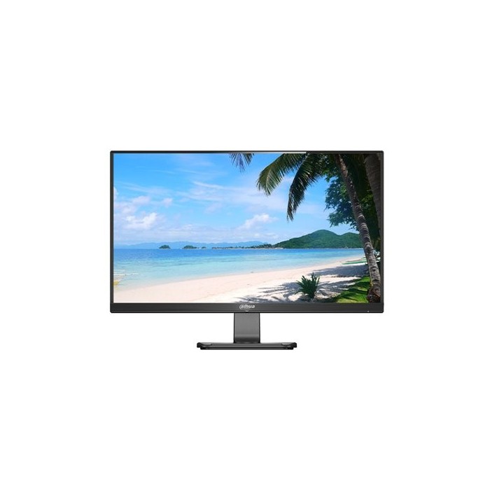 Monitor LED 27″ Full HD 1920×1080 HDMI + VGA 300 cd/m² 24/7 VESA 100×100  DAHUA DHI-LM27-F211