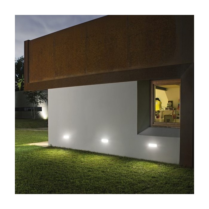 Anthracite aluminum step light. 7w led.