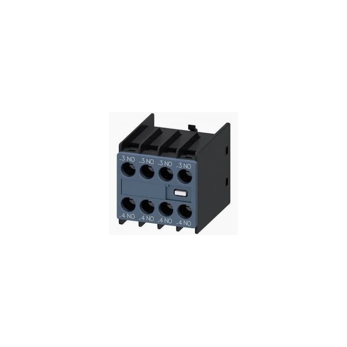 Siemens 3rh2911-1fa40 blocco contatti ausiliari 4 no montaggio frontale contattori sirius 3rh/3rt 690 v ac ip20.