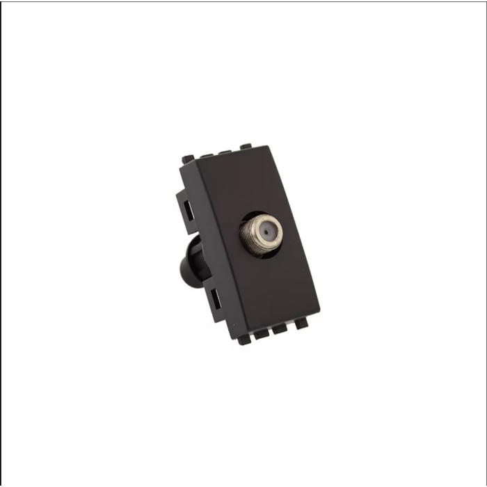Vimar Eikon Black - Coaxial Socket VE/F