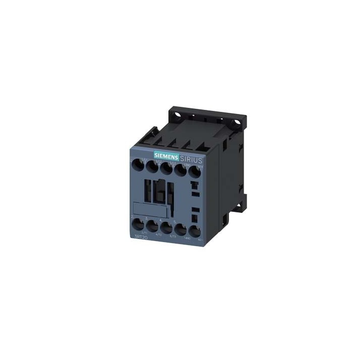 Siemens 3rt2016-1bb41 contattore 3p 9 a 4 kw/400 v bobina 24 v dc 1 no serie sirius 3rt2.