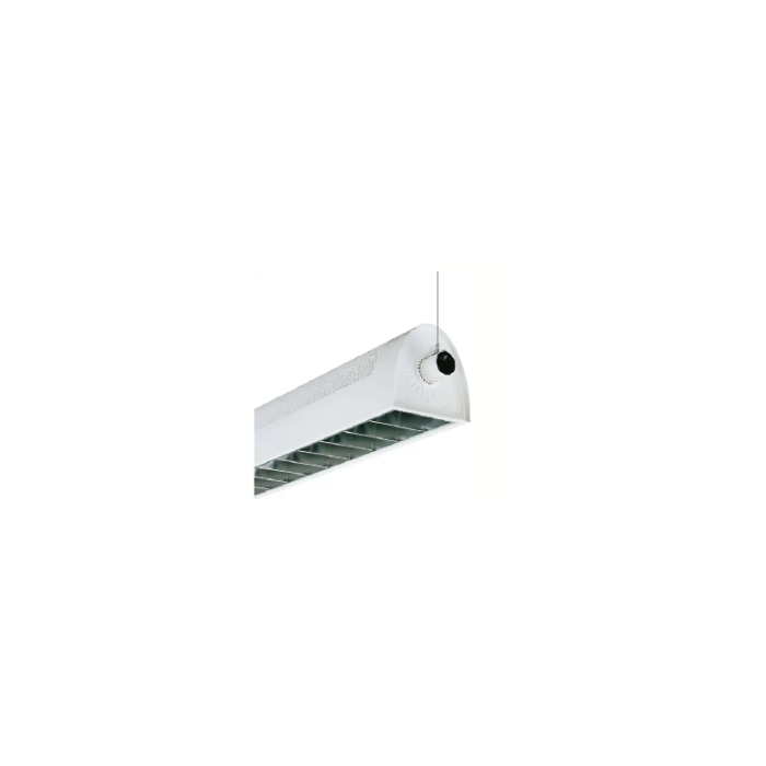 Plafoniera Industriale 1x36W Ottica 2MG in Alluminio Speculare 65° per Illuminazione Tecnica