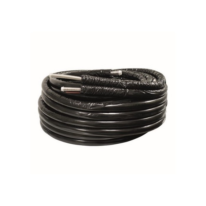 Double solar tube aisi 316l 3/4 dn16 mt