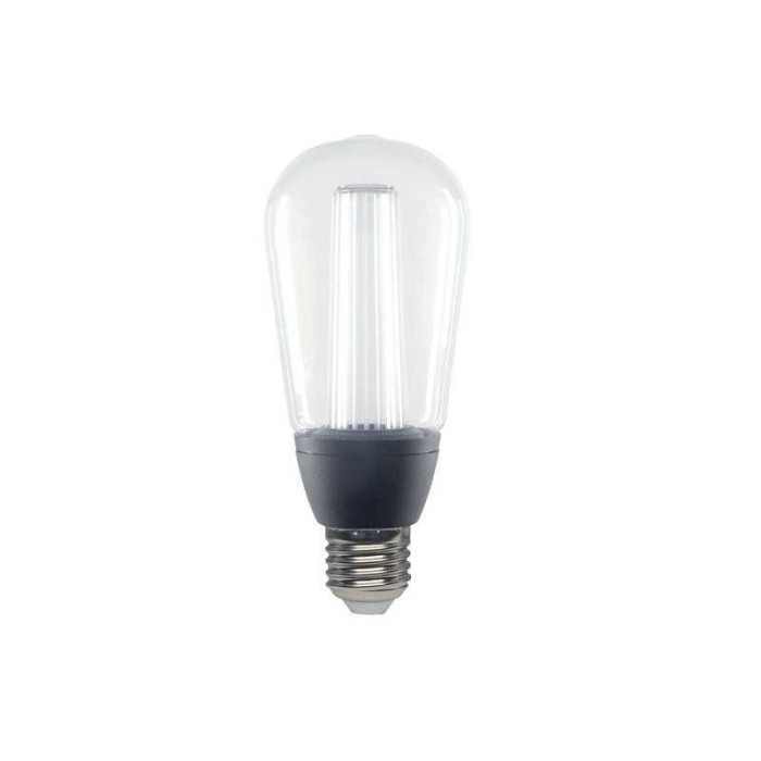 Lampadina led vintage a filamento 4w e27 vetro chiaro 2700k