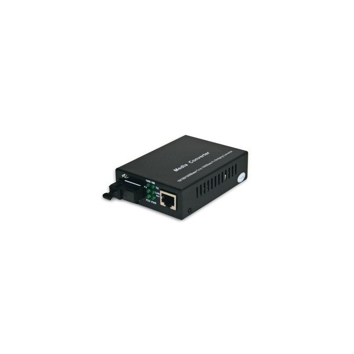 Media Converter Ethernet 10/100Tx a 100Fx Monomodale 20 km – Convertitore Fibra SM SC
