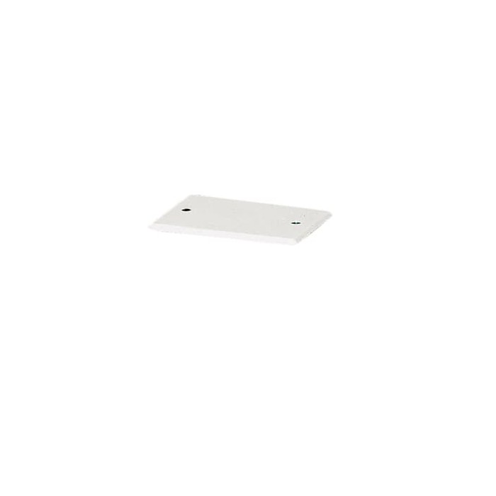 Coperchio per scatola 3 frutti in termoplastico bianco RAL 9016