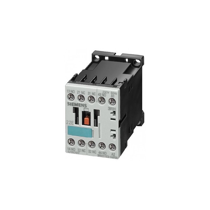 Siemens 3rh1131-1bb40 relè di contatto 4 poli (3 no + 1 nc) 24 v dc bobina serie s00