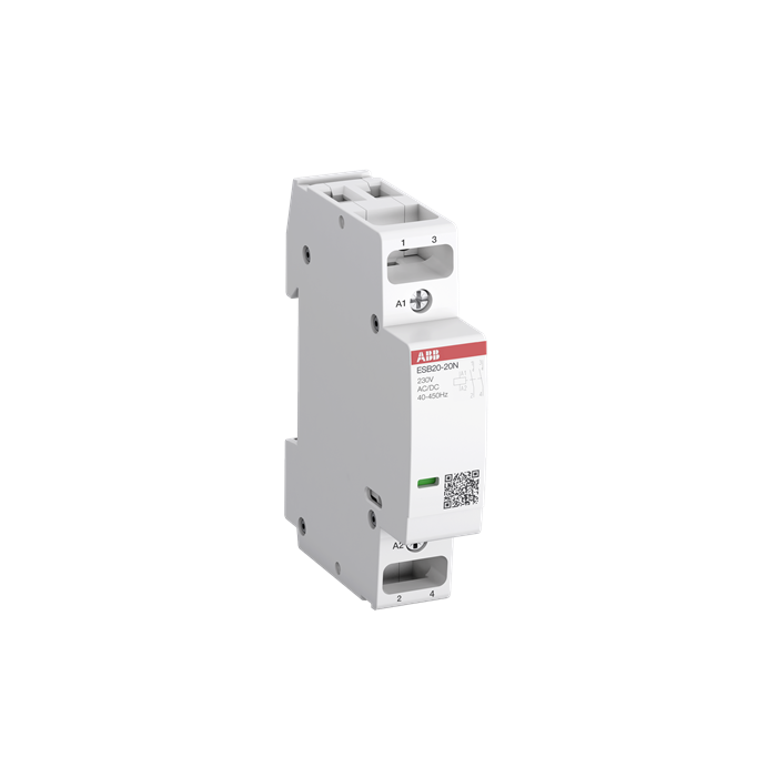 Ac contattore modulare 20a 250v - 12v 50hz