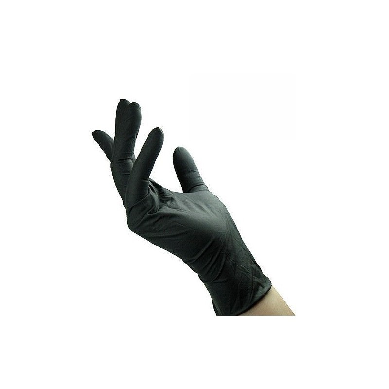 Black nitrile glove - powder free - size L Black nitrile glove - powder free - size L