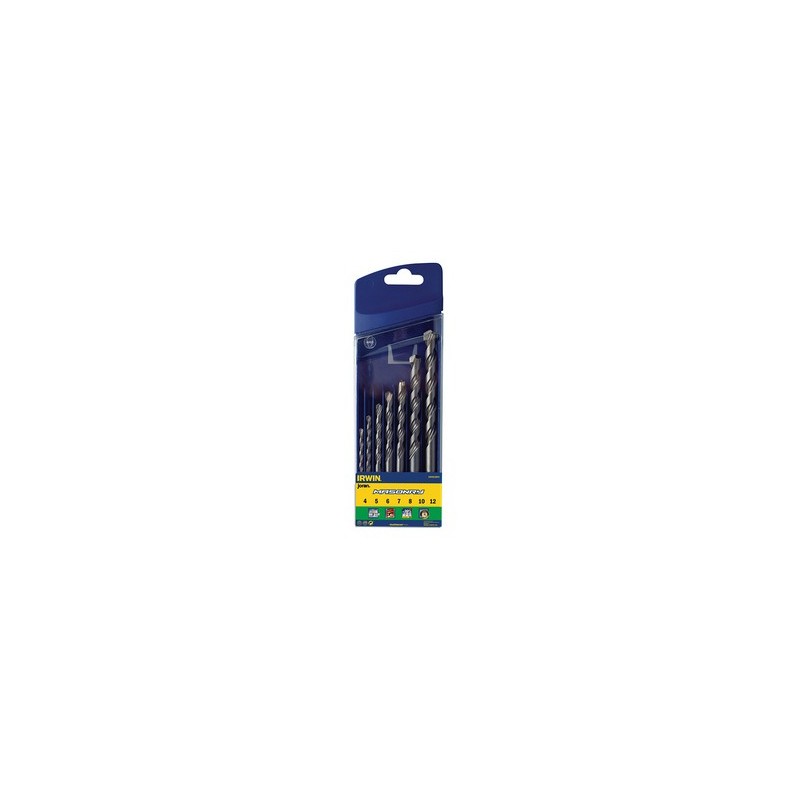 Irwin Masonry Set 7 Pezzi - Punte in Diamante per Trapano Irwin Masonry Set 7 Pezzi - Punte in Diamante per Trapano