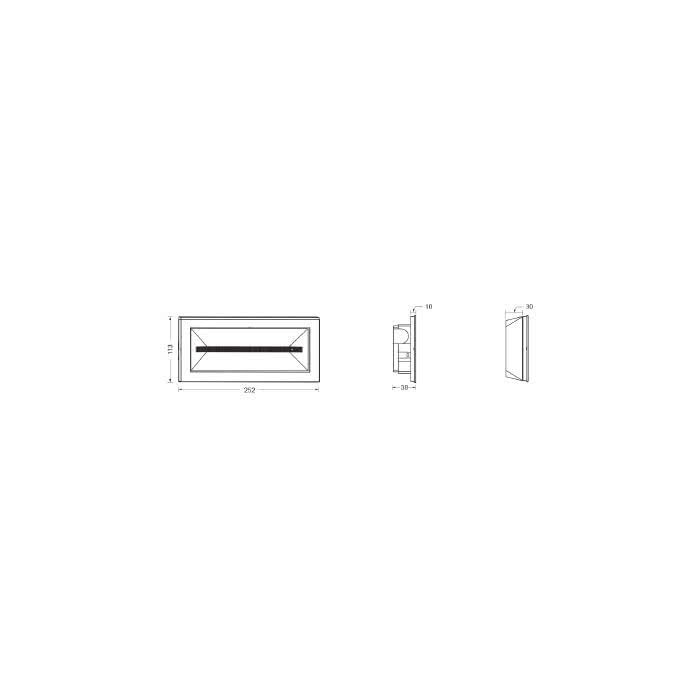 Lamp next 200lm led 1.5h if ip65