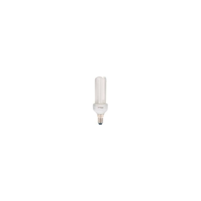 Duralamp ECO Mini 3U E14 9W 220-240V 2700K – Energy Saving Fluorescent Bulb Duralamp ECO Mini 3U E14 9W 220-240V 2700K – Energy Saving Fluorescent Bulb