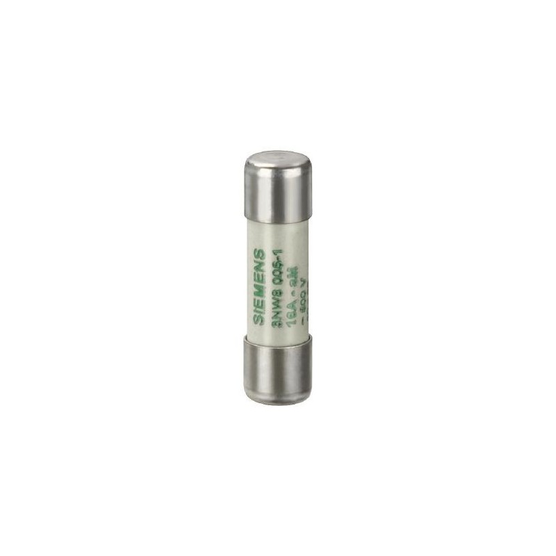 Siemens 3nw80081 cylindrical fuse 10.3x38 8a am Siemens 3nw80081 cylindrical fuse 10.3x38 8a am