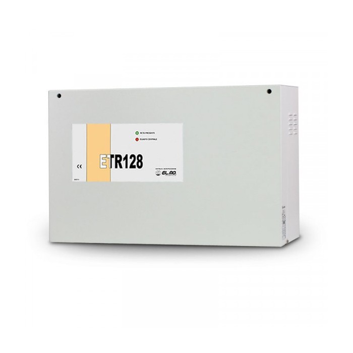 Etr128 central unit with 16 expandable inputs