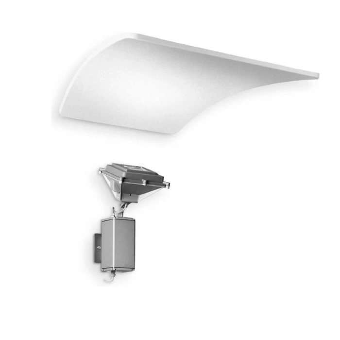 MiniNuvola - Indirect Outdoor Lighting System, 150W Metal Halide, RX7s Socket, Wall Mounting
