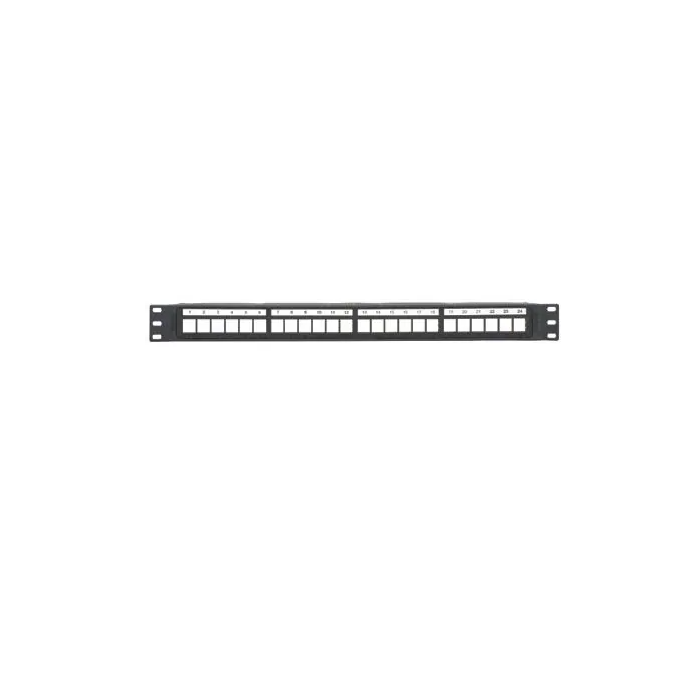 nk panel 24 doors 1ru modular empty