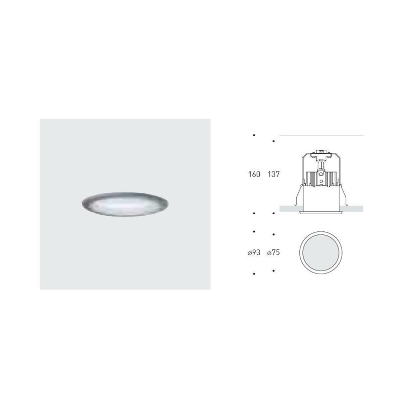 Trybeca recessed 8w Trybeca recessed 8w