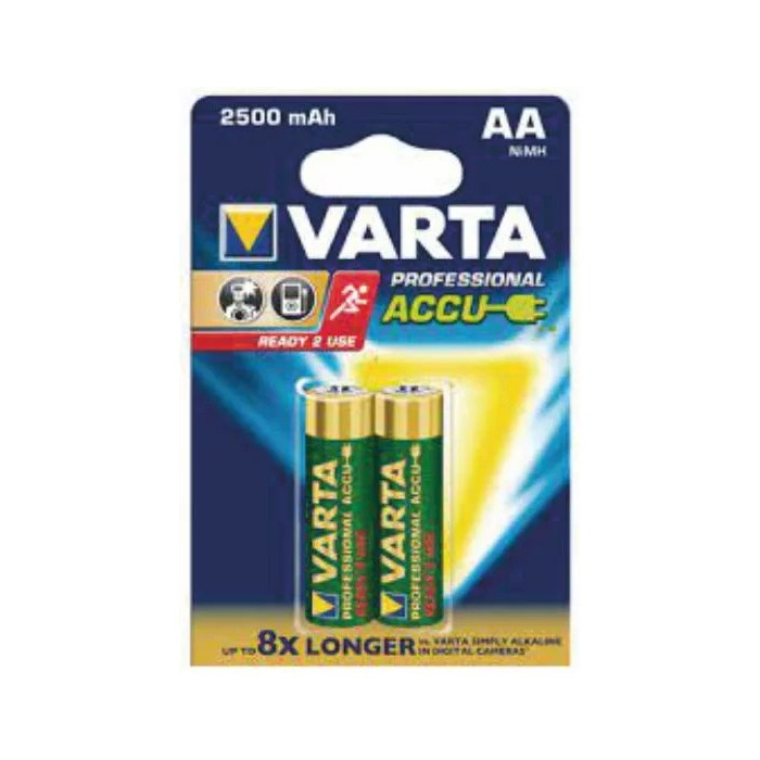 Aa (stilo) x 2 (2.600 mah) rr accu     r