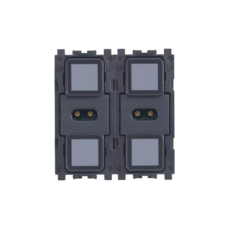 Four-button home automation control Four-button home automation control
