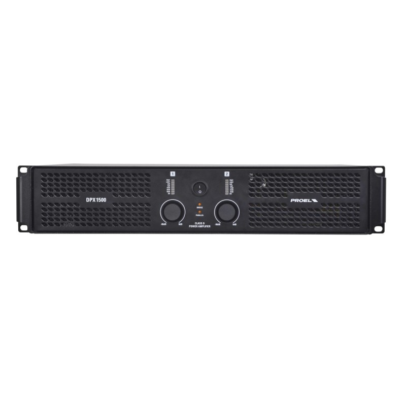 Proel dpx1500 power amp 2x750w Proel dpx1500 power amp 2x750w