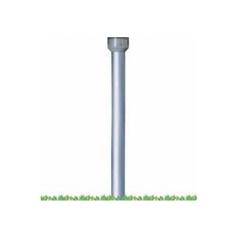 Low poles in anodized aluminium +y60mm. Low poles in anodized aluminium +y60mm.