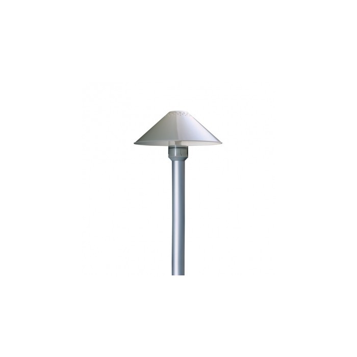 Low poles in anodized aluminum 60mm. approx