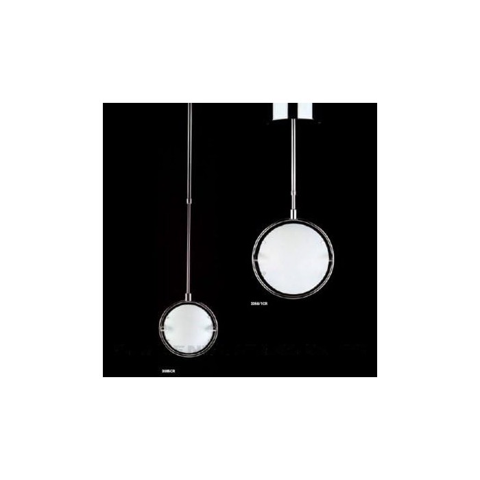 Fontana Arte 3358CRNEW Suspension lamp nobi media 1x230w r7s chrome teles