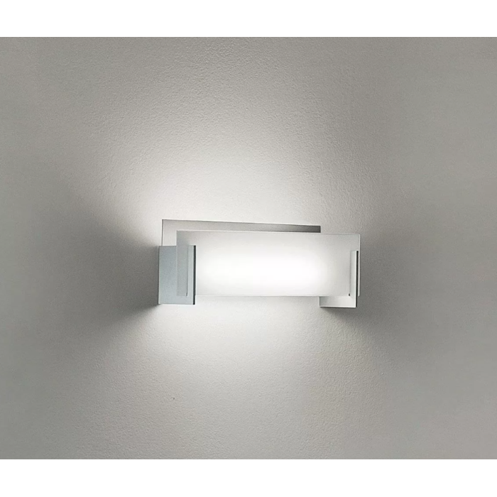 Morosini 0021PA02BSFE Nemesi 40 Wall - Design Wall Lamp in Satin White