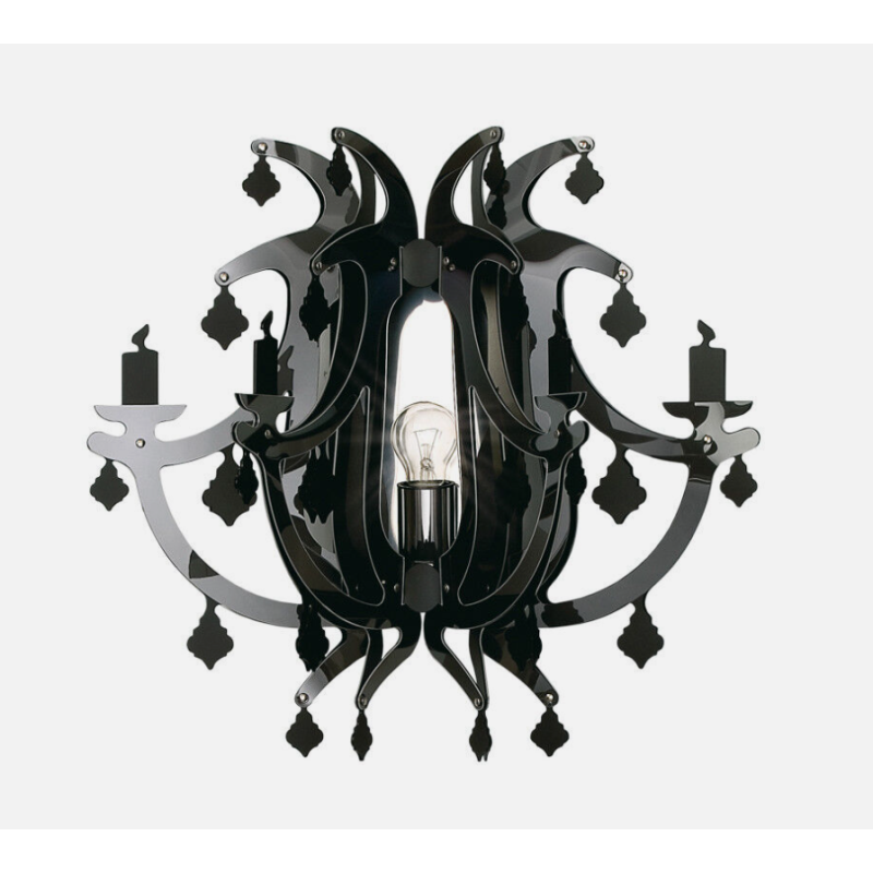 Slamp Ginetta Wall Black – Wall Lamp Slamp Ginetta Wall Black – Wall Lamp