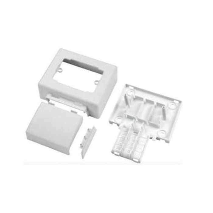 Scatola torretta 83.5-70x20 bianco 3 mod