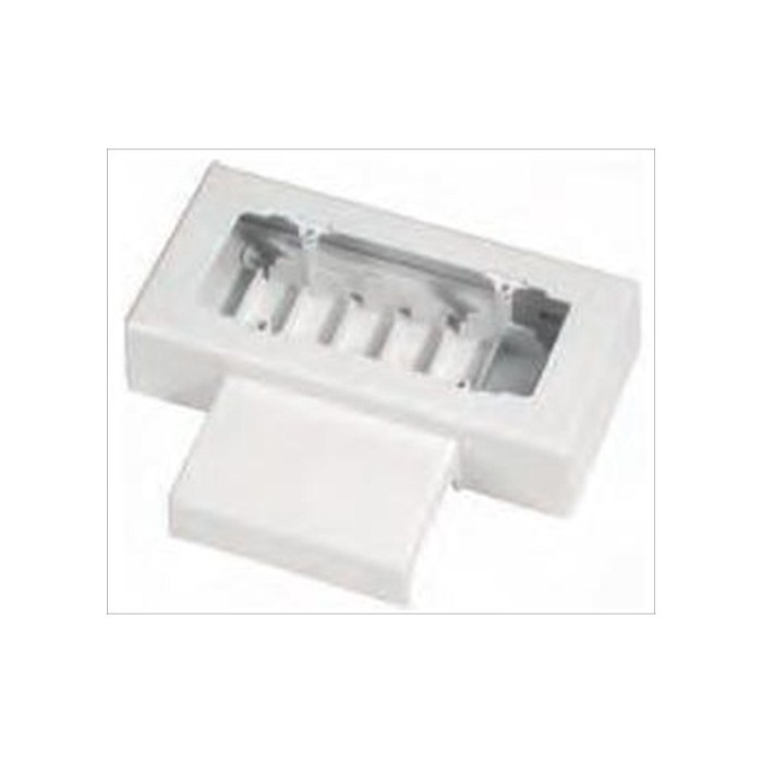 Turret box 100-130x28 white 6 mod